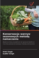 Konserwacja warzyw sezonowych metoda namaczania (Polish Edition) 6630241738 Book Cover