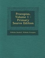 Procopius, Volume 1 - Primary Source Edition 1144909929 Book Cover