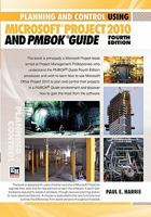 Planning and Control Using Microsoft Project 2010 and Pmbok Guide Fifth Edition 1921059087 Book Cover