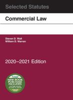 Commercial Law, Selected Statutes, 2020-2021 1684679737 Book Cover