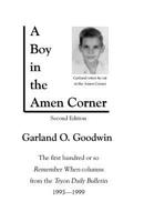 A Boy in the Amen Corner 1547050543 Book Cover