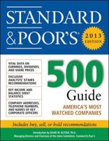 Standard and Poors 500 Guide 2013 (Standard and Poor's 500 Guide) 0071803270 Book Cover