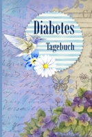 Diabetes Tagebuch: 2 Jahre Täglich Blutzucker & Blutdruck Werte notieren, Vor-Nach (Frühstück, Mittagessen, Abendessen, Schlafenszeit) (German Edition) B084Z5FX7C Book Cover