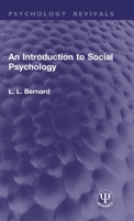 An Introduction to Social Psychology (Psychology Revivals) 1032914084 Book Cover