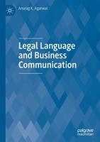 Legal Language and Business Communication 981137533X Book Cover