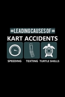 Leading causes of kart accidents: 6x9 KART RACING - grid - squared paper - notebook - notes 1711997714 Book Cover