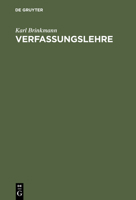 Verfassungslehre 3486230123 Book Cover