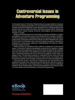Controversial Issues in Adventure Programming 145041091X Book Cover