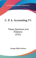 C. P. A. Accounting V1: Theory, Questions, And Problems 1166479277 Book Cover