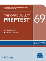 Official LSAT Preptest 69 0984636080 Book Cover