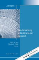 Institutional Research and Benchmarking 1118608836 Book Cover