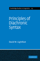 Principles of Diachronic Syntax 0521293502 Book Cover