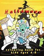 Halloween coloring book for kids ages 4-8: Halloween coloring book for children ; zombies, vampires, witches, monsters ... B08KQBYVBX Book Cover