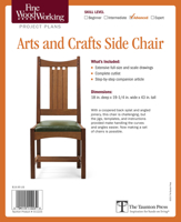 Arts and Crafts Side Chair 1600856195 Book Cover