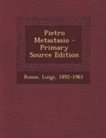 Pietro Metastasio 1295076071 Book Cover
