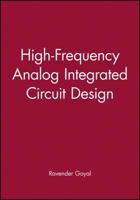 High-Frequency Analog Integrated Circuit Design (Wiley Series in Microwave and Optical Engineering) 0471530433 Book Cover