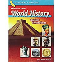 World History: Ancient Civilizations, California Edition Grade 6 (2-01904) 0618531246 Book Cover