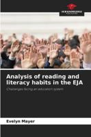 Analysis of reading and literacy habits in the EJA 620872256X Book Cover