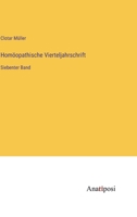 Homöopathische Vierteljahrschrift: Siebenter Band 3382003694 Book Cover