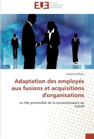 Adaptation Des Employa(c)S Aux Fusions Et Acquisitions D'Organisations 6131527563 Book Cover