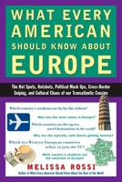 What Every American Should Know About Europe: The Hot Spots, Hotshots, Political Muck-ups, Cross-Border Sniping, and Cultural Chaos of Our Transatlantic Cousins 0452287766 Book Cover