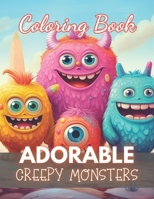 Adorable Creepy Monsters Coloring Book: New and Exciting Designs Coloring Pages B0CQVTSL7J Book Cover