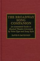 The Broadway Song Companion 0810833735 Book Cover