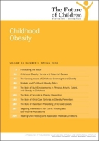 The Future of Children, Spring 2006: Childhood Obesity 0815755627 Book Cover