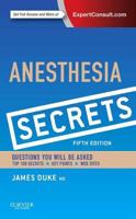 Anesthesia Secrets 1560533544 Book Cover