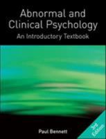 Abnormal and Clinical Psychology 0335237460 Book Cover