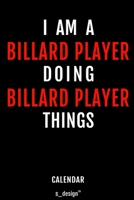 Calendar for Billard Players / Billard Player: Everlasting Calendar / Diary / Journal (365 Days / 3 Days per Page) for notes, journal writing, event planner, quotes & personal memories 1702263371 Book Cover