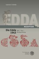 Edda-Rezeption / Band 3: Die Edda 1943. Bild - Text - Buchgestaltung 382536495X Book Cover