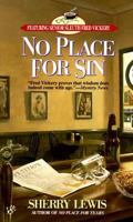 No Place for sin (Senior Sleuth Fred Vickery) 1520799624 Book Cover