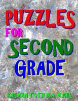 Puzzles for Second Grade: 70 Large Print Word Search Puzzles 1974168956 Book Cover