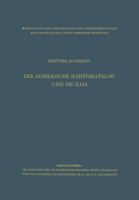 Der Homerische Schiffskatalog Und Die Ilias 3322980235 Book Cover