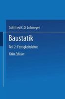 Baustatik: Teil 2 Festigkeitslehre 3519450070 Book Cover