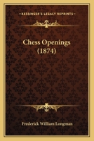 Chess Openings 1016562608 Book Cover