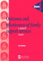 Outcomes and Effectiveness of Family Support Networks: A Research Review 0854736271 Book Cover