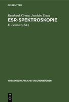 ESR-Spektroskopie 3112621492 Book Cover