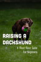 Raising A Dachshund: A Must-Have Guide For Beginners: How To Take Care Of Your Dachshund'S Health? B09BSZR22M Book Cover