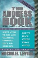 The Address Book: How to Reach Anyone Who Is Anyone 0399509887 Book Cover