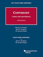 Copyright Cases and Materials Statutory Appendix 168328612X Book Cover