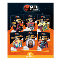 Phonic Books Mel on Mars: Decodable Books for Older Readers (CVC, Consonant Blends and Consonant Teams) (Phonic Books Catch-Up Decodable Readers) 0593842448 Book Cover