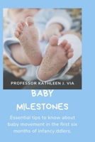 Baby Milestones: Essential tips to know about baby movement in the first six months of infancy. B0BRYZVYLP Book Cover