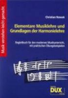 Elementare Musiklehre und Grundlagen der Harmonielehre 3934958001 Book Cover