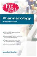 Pharmacology: PreTest Self-Assessment and Review, Thirteenth Edition 0071623426 Book Cover