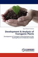 Development & Analysis of Transgenic Plants 3848419718 Book Cover