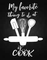 Cook: Recipe Notebook to Write In Favorite Recipes | Best Gift for your MOM | Cookbook For Writing Recipes | Recipes and Notes for Your Favorite for Women, Wife, Mom 8.5" x 11" 1694523691 Book Cover