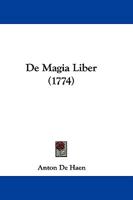 De Magia Liber (1774) 1166050203 Book Cover