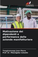 Motivazione dei dipendenti e performance delle aziende manifatturiere (Italian Edition) 6208739624 Book Cover